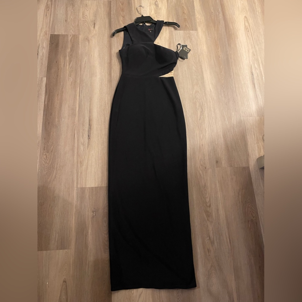 Agua long gown dress from Bloomingdales (Navy)